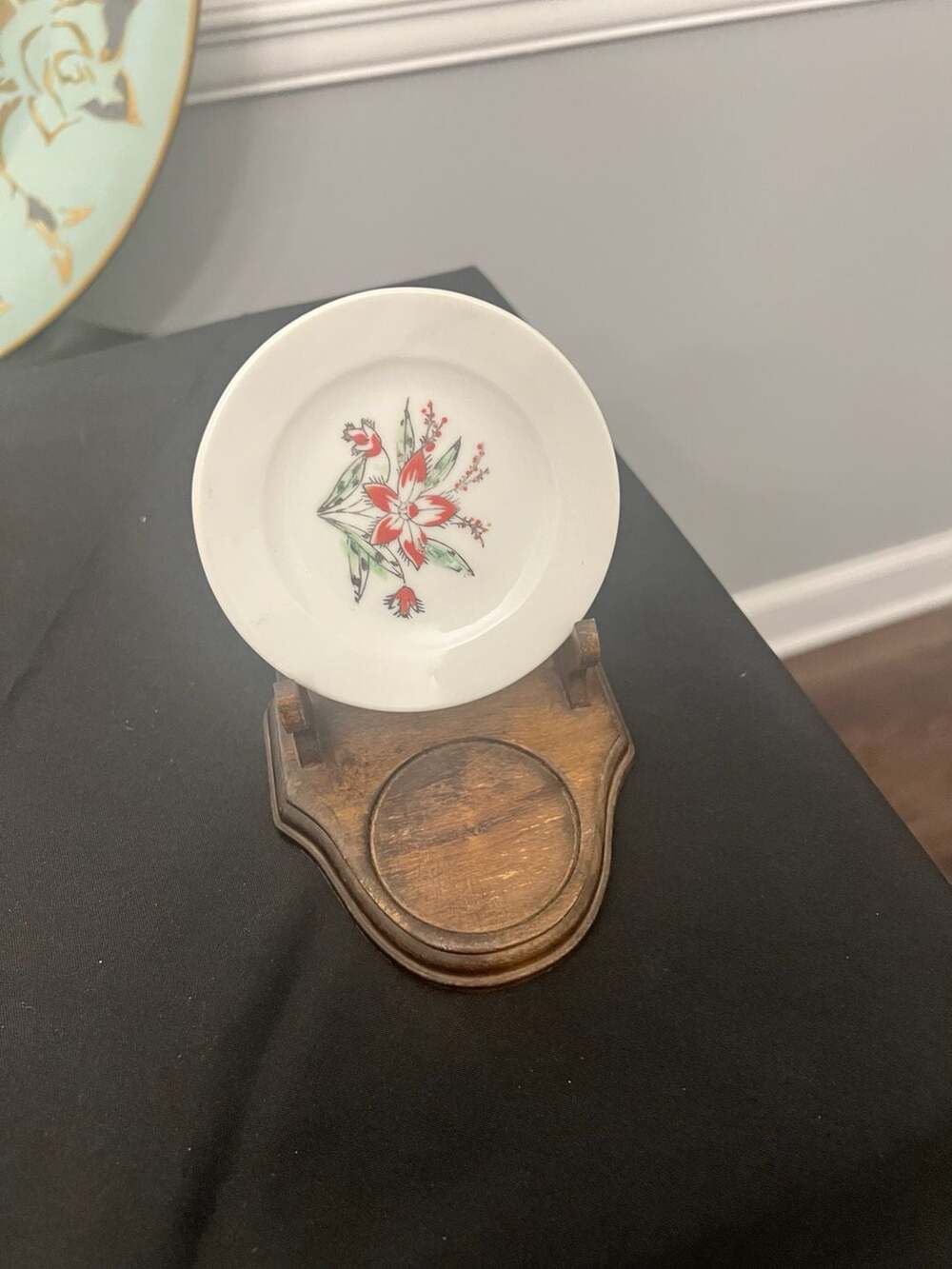 Vintage Butterpat Floral Porcelain